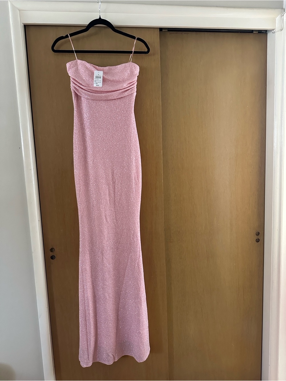 Windsor Pink Shimmer Maxi Dress